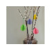 Remember Aufhänger Baumschmuck oval 6 Stück, Mehrfarbig