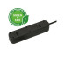 Max Hauri Steckdosenleiste Basic Line 5x Typ 13 sw Schalter Green+Fair