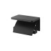Yamazaki Toilettenpapierhalter Tower 14 x 12 x 8.5 cm, Schwarz
