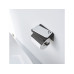 Yamazaki Toilettenpapierhalter Tower 14 x 12 x 8.5 cm, Schwarz