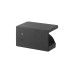 Yamazaki Toilettenpapierhalter Tower 14 x 12 x 8.5 cm, Schwarz