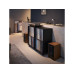 Yamazaki Regal Tower 40 x 38 x 73.3 cm Schwarz