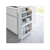 Yamazaki Küchenwagen Tower 48 x 80.5 cm, Weiss Yamazaki Küchenwagen Tower 48 x 80.5 cm, Weiss
