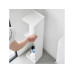 Yamazaki Toilettenpapierhalter Tower mit Rollen 16 x 80.5 cm, Weiss