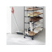 Yamazaki Schuhschrank Tower 90.5 x 87 cm Schwarz