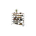 Yamazaki Schuhschrank Tower 90.5 x 87 cm Schwarz