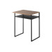 Yamazaki Beistelltisch Tower 53 x 45.2 x 66.8 cm, Schwarz/Braun