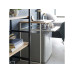 Yamazaki Beistelltisch Tower 53 x 45.2 x 66.8 cm, Weiss