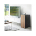 Yamazaki Regal Spielekonsolen-Organizer Tower 24.7 x 60.3 cm Schwarz