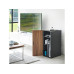 Yamazaki Regal Spielekonsolen-Organizer Tower 24.7 x 60.3 cm Schwarz