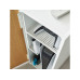 Yamazaki Regal Spielekonsolen-Organizer Tower 24.7 x 60.3 cm Weiss
