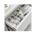 Yamazaki Schubladenbox L Deep Tower 2er Set Weiss