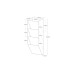 Yamazaki Aufbewahrungsbox Tower 6.2 x 20.8 cm Weiss Yamazaki Aufbewahrungsbox Tower 6.2 x 20.8 cm Weiss