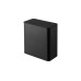 Yamazaki Aufbewahrungsbox Tower 7 x 9.5 x 17 cm, Schwarz