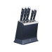 Tefal Messerblock Ever Sharp 5-teilig, Edelstahl Tefal Messerblock Ever Sharp 5-teilig, Edelstahl