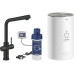 GROHE Küchenarmatur Red Duo L-Auslauf Grösse M Samt Schwarz