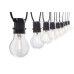 STT Lichterkette Vintage Partylight A60, 10 LEDs, 4.5m, Klar