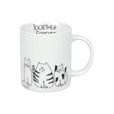 Könitz Kaffeetasse Funny Cats 300 ml, 1 Stück, Weiss Könitz Kaffeetasse Funny Cats 300 ml, 1 Stück, Weiss