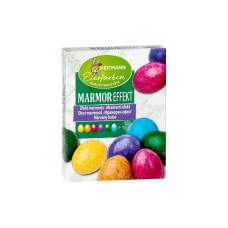 Brauns Heitmann Eierfarben Marmor Effekt 6 Stück, Mehrfarbig