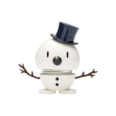 Hoptimist Deko Bumble Schneemann S 7.8 cm, Weiss/Dunkelblau Hoptimist Deko Bumble Schneemann S 7.8 cm, Weiss/Dunkelblau