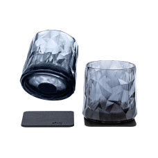 Silwy Magnet-Kunststoffgläser Tumbler Grau Silwy Magnet-Kunststoffgläser Tumbler Grau