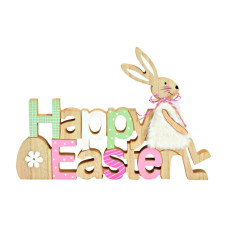 G. Wurm Aufsteller Happy Easter Hase Mehrfarbig G. Wurm Aufsteller Happy Easter Hase Mehrfarbig