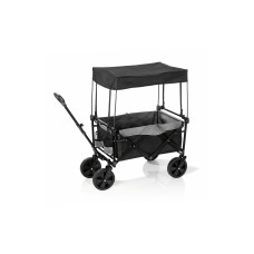 EASYmaxx Bollerwagen faltbar, mit Dach