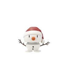 Hoptimist Deko Bumble Soft Snowman S 6.2 cm x 6.9 cm, Weiss Hoptimist Deko Bumble Soft Snowman S 6.2 cm x 6.9 cm, Weiss