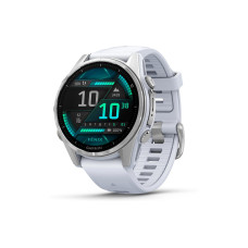 GARMIN Sportuhr Fenix 8 AMOLED, 43 mm Weiss