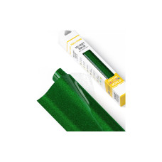 Poli-Tape Aufbügelfolie Pearl Glitter, 30.5 x 61 cm, Grün Poli-Tape Aufbügelfolie Pearl Glitter, 30.5 x 61 cm, Grün