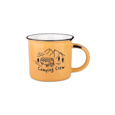 Grafik Werkstatt Vintage Becher Bergglück Camping Crew Grafik Werkstatt Vintage Becher Bergglück Camping Crew