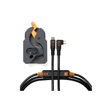 Tether Tools Kabel Leverlock Klemme und USB-C 4.6m