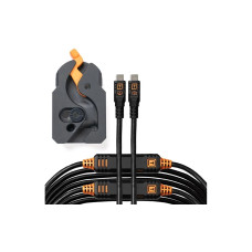 Tether Tools Kabel Leverlock Klemme und USB-C 9.2m