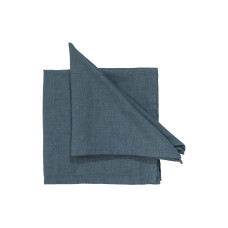 Pichler Stoffserviette Lars 40 cm x 40 cm, 6 Stück, Jeansblau Pichler Stoffserviette Lars 40 cm x 40 cm, 6 Stück, Jeansblau