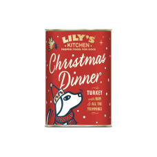 Lily's Kitchen Nassfutter Christmas Dinner Turkey with Ham 400 g