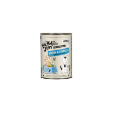 Lucky Jim Nassfutter Adult Huhn und Forelle 400g Lucky Jim Nassfutter Adult Huhn und Forelle 400g