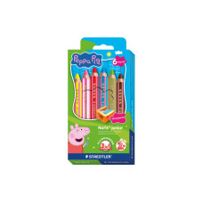 Staedtler Farbstifte Peppa Pig 6er Karton Staedtler Farbstifte Peppa Pig 6er Karton