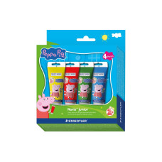Staedtler Fingerfarbe Noris Junior Peppa Pig 4er Karton