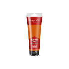 Caran d'Ache Wasserfarbe Gouache Studio 250 ml, Orange Caran d'Ache Wasserfarbe Gouache Studio 250 ml, Orange