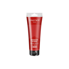 Caran d'Ache Wasserfarbe Gouache Studio 250 ml, Scharlachrot Caran d'Ache Wasserfarbe Gouache Studio 250 ml, Scharlachrot