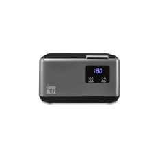 Lichterblitz Ultraschallreiniger 50 W, Grau/Schwarz Lichterblitz Ultraschallreiniger 50 W, Grau/Schwarz