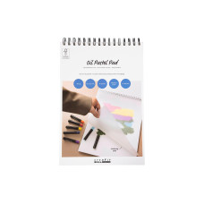 Creativ Company Malblock Ölpastellfarben-Pad A4, Weiss, 15 Blätter Creativ Company Malblock Ölpastellfarben-Pad A4, Weiss, 15 Blätter