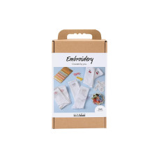 Creativ Company Bastelset - Sticken, Socken, Weiss Creativ Company Bastelset - Sticken, Socken, Weiss