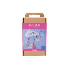 Creativ Company Bastelset - Dekoration, Glitter-Farben, Pastellfarben Creativ Company Bastelset - Dekoration, Glitter-Farben, Pastellfarben