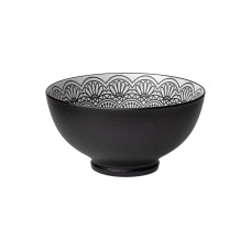 Lunasol Schale Basic Levante Ø 15.2 cm, 6 Stück, Schwarz/Weiss