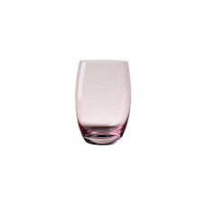 Lunasol Trinkglas Optima Color Tumbler 460 ml Barrel Hellrosa