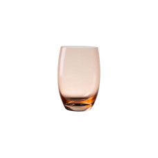 Lunasol Trinkglas Optima Color Tumbler 460 ml Barrel Orange