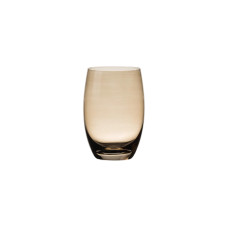 Lunasol Trinkglas Optima Color Tumbler 460 ml Barrel Taupe