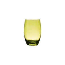 Lunasol Trinkglas Optima Color Tumbler 460 ml Barrel Grün