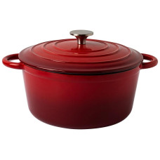 Lunasol Kochtopf Jupiter 4 L, 24 cm emailliert Rot Lunasol Kochtopf Jupiter 4 L, 24 cm emailliert Rot